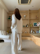Load image into Gallery viewer, Juliana linen pants set