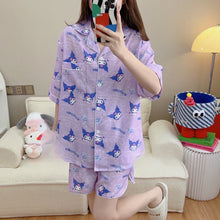 Load image into Gallery viewer, Pajama- top and shorts