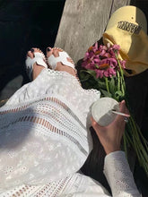 Load image into Gallery viewer, Penelope eyelet skirt