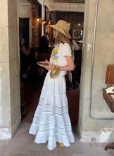 Load image into Gallery viewer, Penelope eyelet skirt