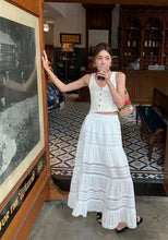 Load image into Gallery viewer, Penelope eyelet skirt
