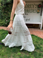 Load image into Gallery viewer, Penelope eyelet skirt