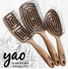 Load image into Gallery viewer, Yao Moving Mini Hair Brush (for short length hair)