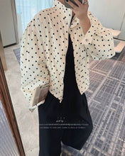 Load image into Gallery viewer, Amber polka dot jacket
