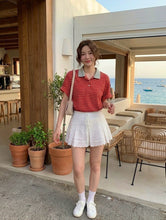 Load image into Gallery viewer, Alessa collared top
