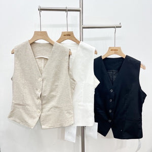Millie Linen Top