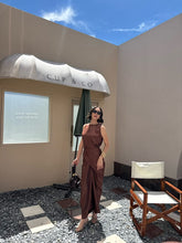 Load image into Gallery viewer, Chelsea satin dress
