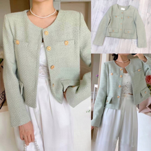 Load image into Gallery viewer, Alessa Tweed Blazer
