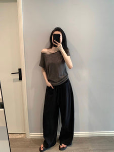 Lauren drawstring linen pants