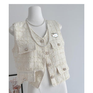 Sophie Tweed Vest