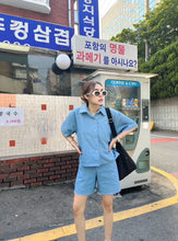 Load image into Gallery viewer, Georgie Soft Denim Set
