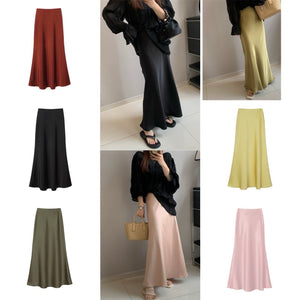 Suzy Satin Skirt