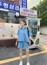 Load image into Gallery viewer, Georgie Soft Denim Set
