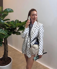 Load image into Gallery viewer, Robbie polka dot blazer
