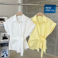 Load image into Gallery viewer, Thea collared top
