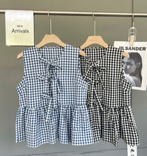 Load image into Gallery viewer, Steven plaid top
