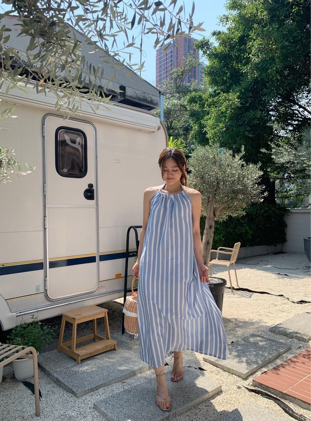 Shirley linen dress