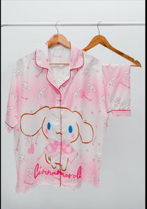 Pajama- top and shorts
