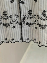 Load image into Gallery viewer, Iris embroidered top
