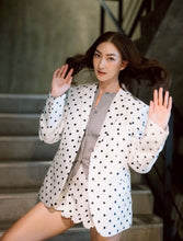 Load image into Gallery viewer, Robbie polka dot blazer
