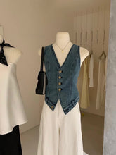 Load image into Gallery viewer, Kathleen denim vest
