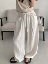 Load image into Gallery viewer, Lauren drawstring linen pants
