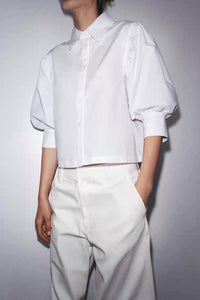 Pamela collared top