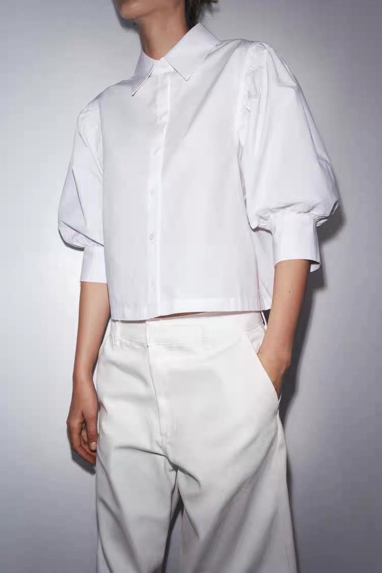 Pamela collared top