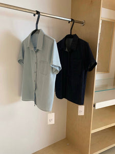 Janet soft denim top