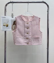 Load image into Gallery viewer, Barbie Tweed Vest
