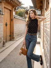 Load image into Gallery viewer, Donna polka dot top
