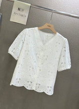 Load image into Gallery viewer, Sofie eyelet top
