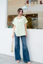 Load image into Gallery viewer, Lyndy stripes collared top
