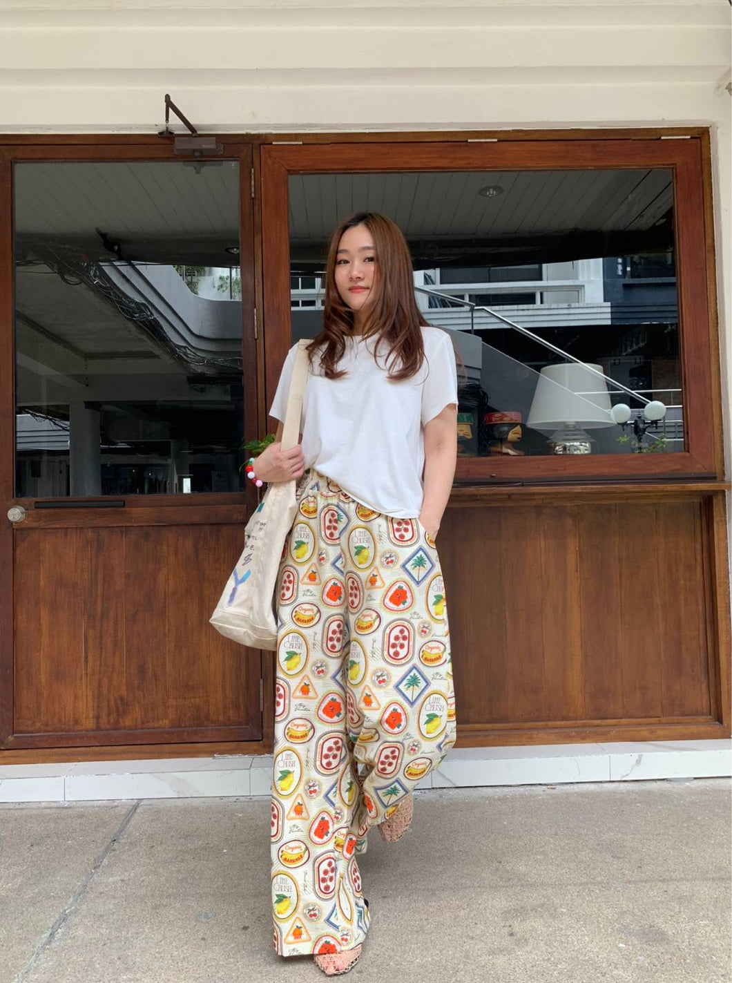 Kendra printed pants