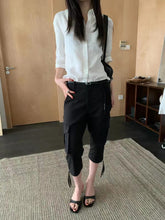 Load image into Gallery viewer, Emily cargo capri pants
