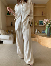 Load image into Gallery viewer, Juliana linen pants set
