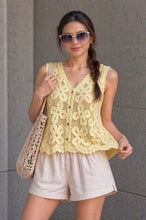 Load image into Gallery viewer, Tammy crochet top

