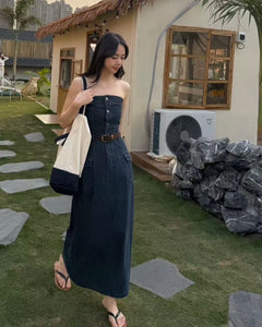 Aiko denim dress
