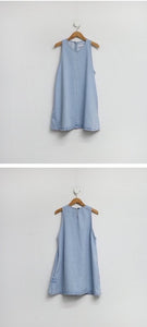 Lana soft denim dress