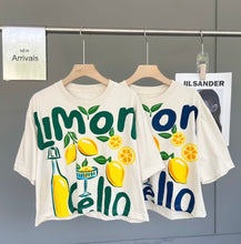Load image into Gallery viewer, Lemon cotton top
