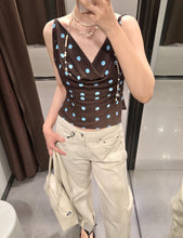 Load image into Gallery viewer, Katie polka dot top
