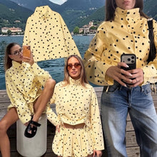 Load image into Gallery viewer, Lulu polka dot jacket
