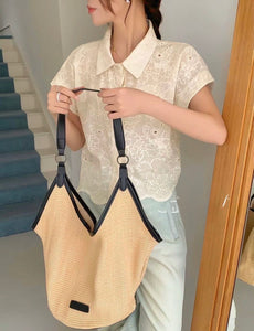 Glen eyelet top
