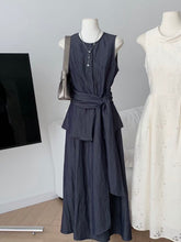 Load image into Gallery viewer, Charles denim skirt set
