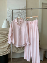 Load image into Gallery viewer, Juliana linen pants set
