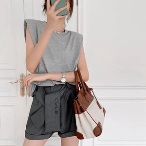 Nika Basic Padded Tee