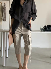 Load image into Gallery viewer, Emily cargo capri pants
