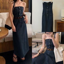 Load image into Gallery viewer, Aiko denim dress

