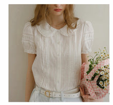Load image into Gallery viewer, Alexis eyelet top
