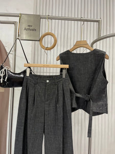 Bella soft denim set